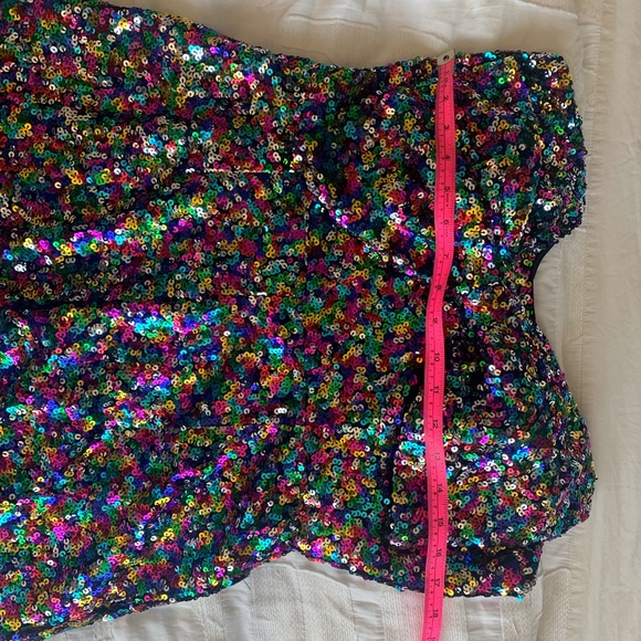 Hutch Sequin Lola Romper with Bow - Picture 11 of 12